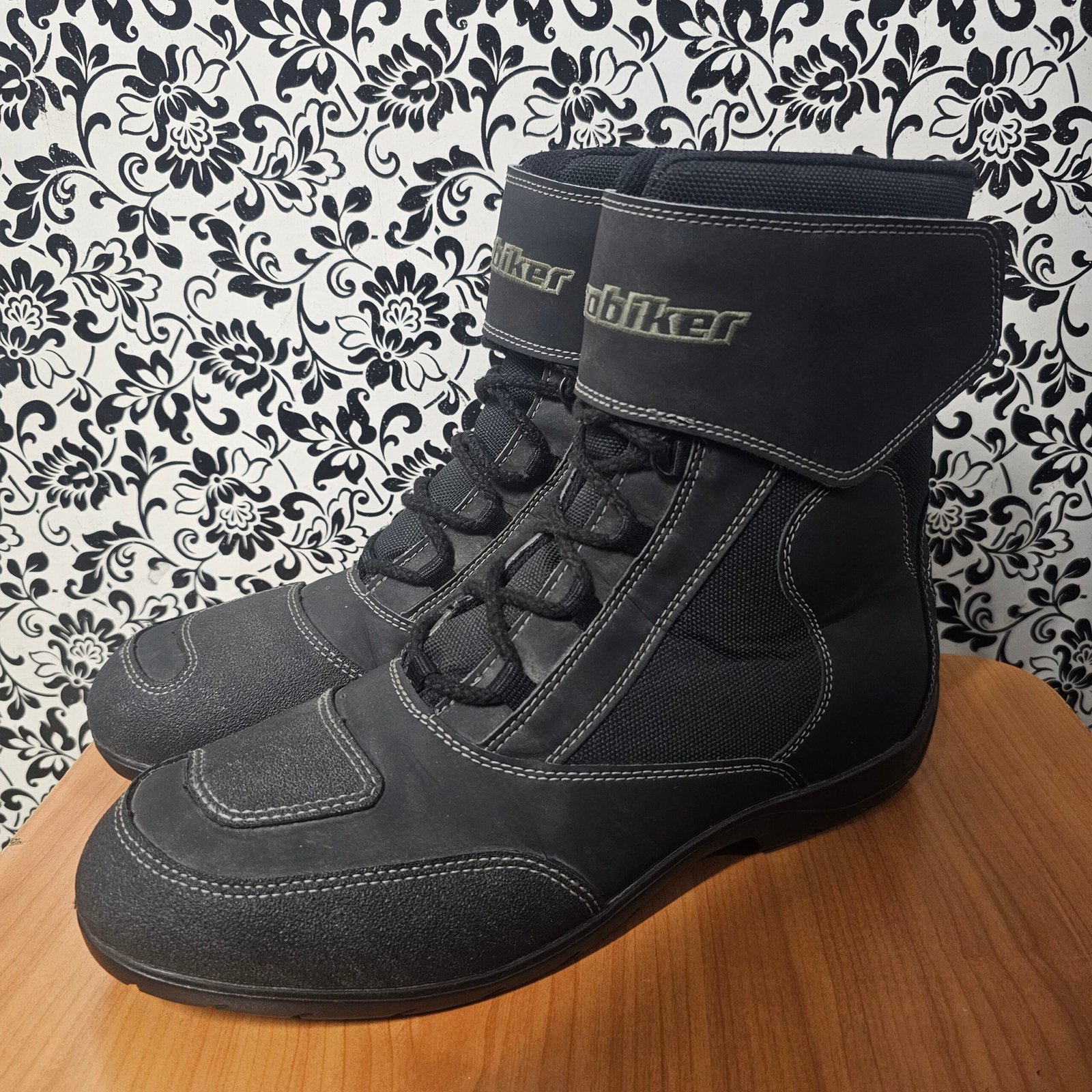 Ghete moto marimea 45 GHE0001 2 Ghete moto marimea 45 GHE0001 - imagine 2