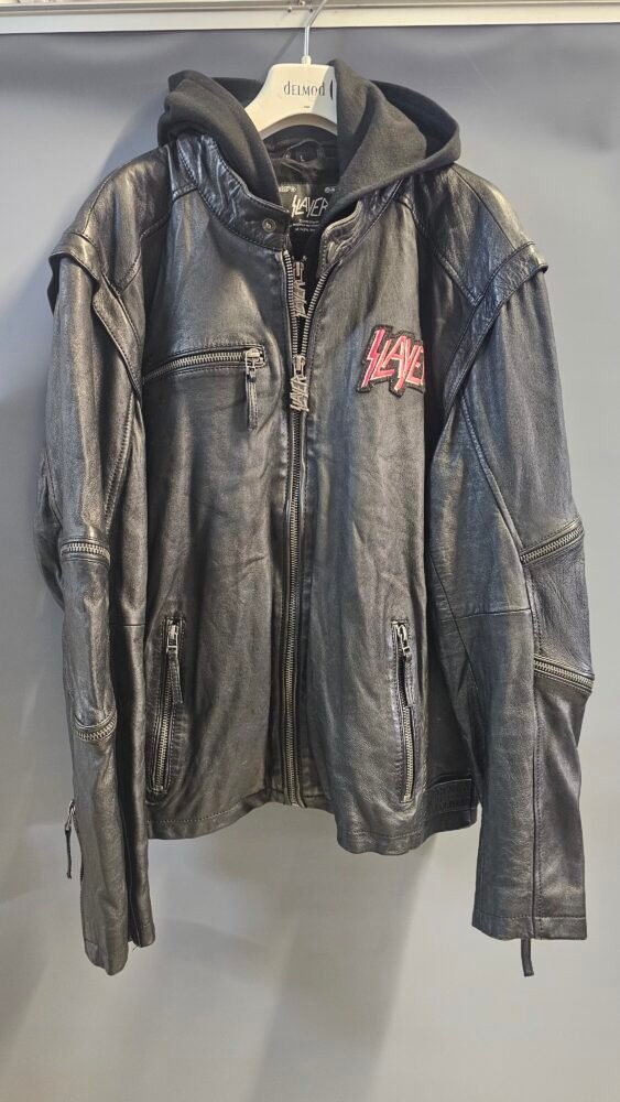 Geaca piele Slayer marimea L GPI0018