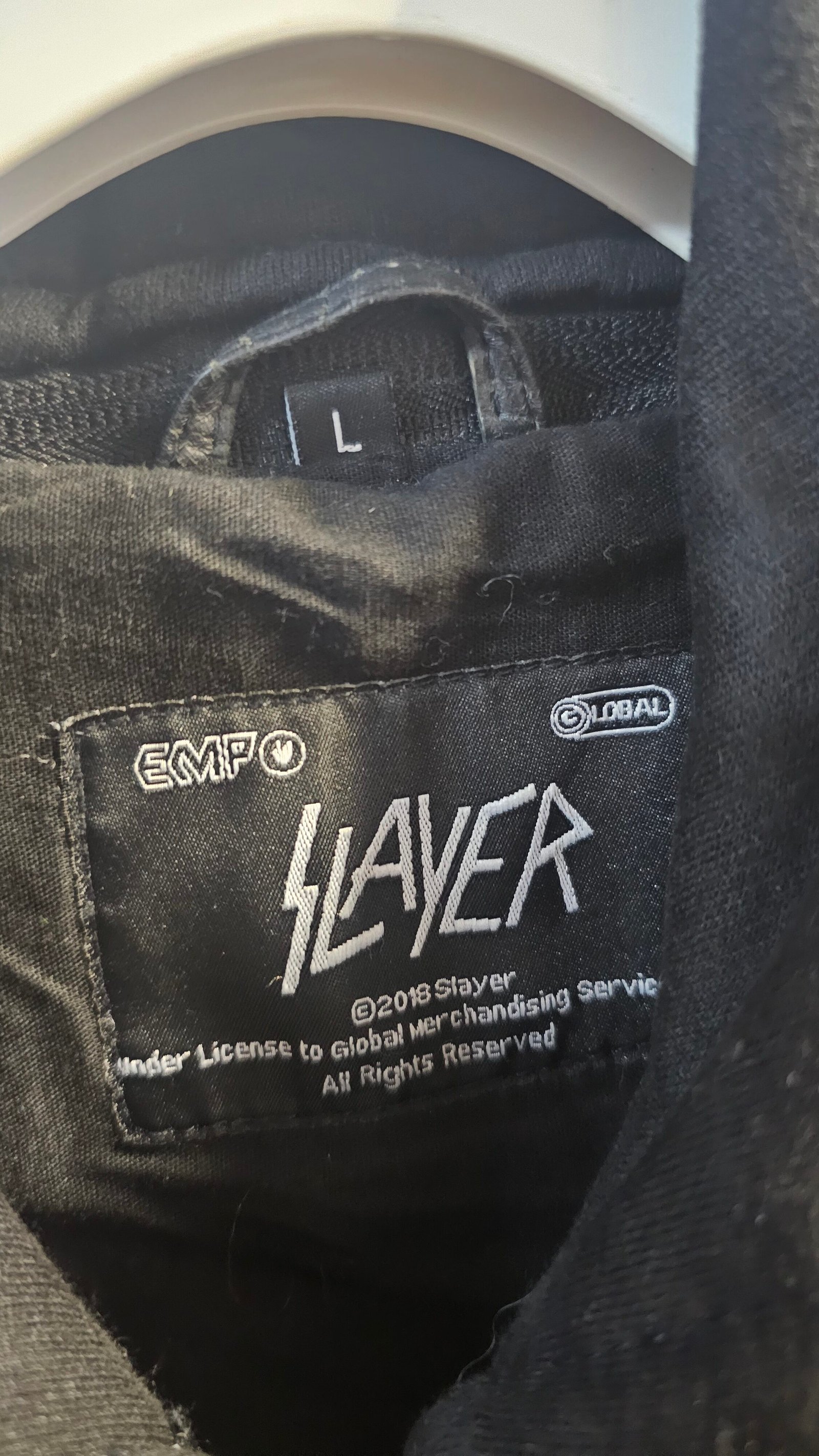 Geaca piele Slayer marimea L GPI0018 3 Geaca piele Slayer marimea L GPI0018 - imagine 3