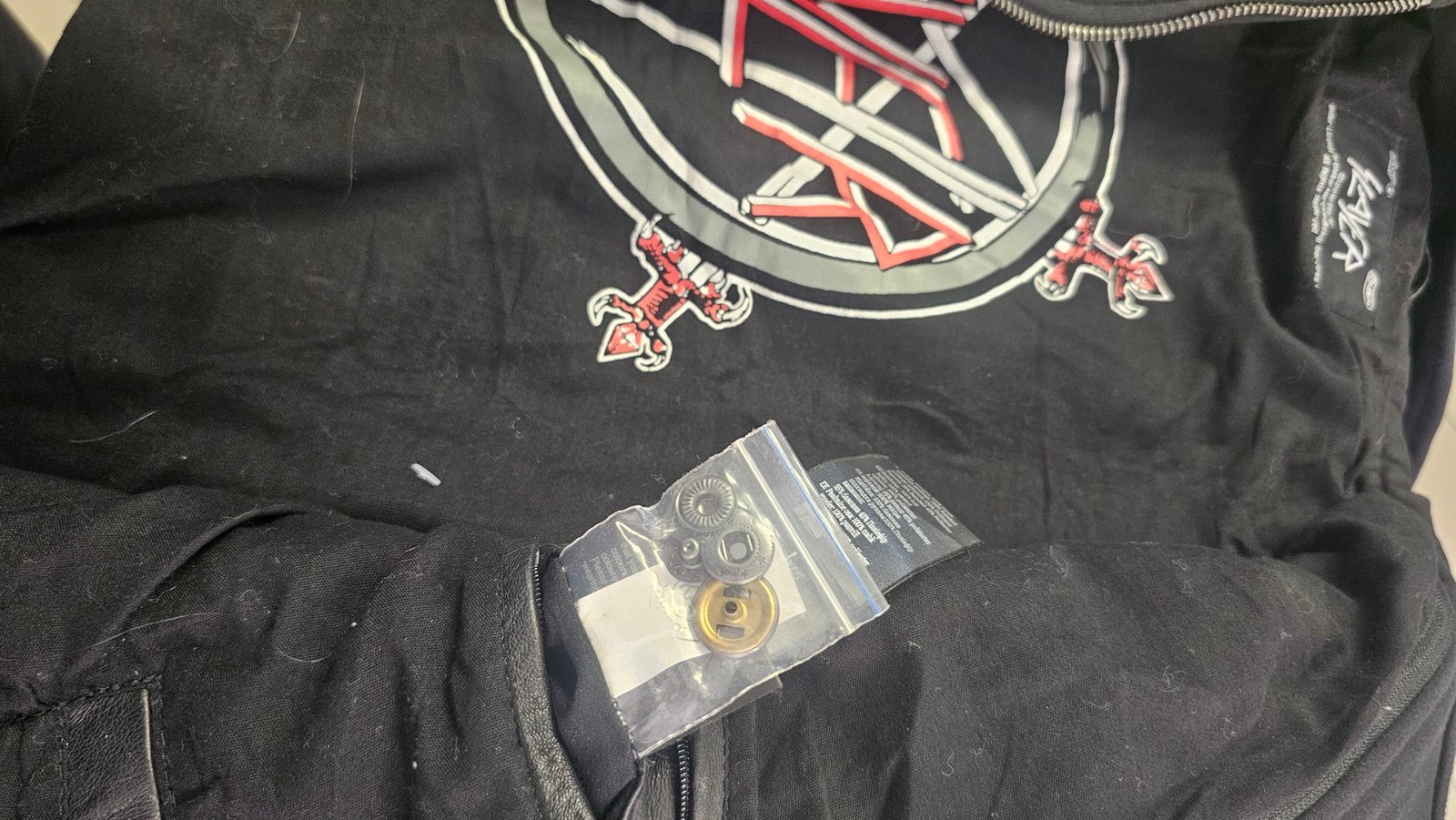 Geaca piele Slayer marimea L GPI0018 6 Geaca piele Slayer marimea L GPI0018 - imagine 6