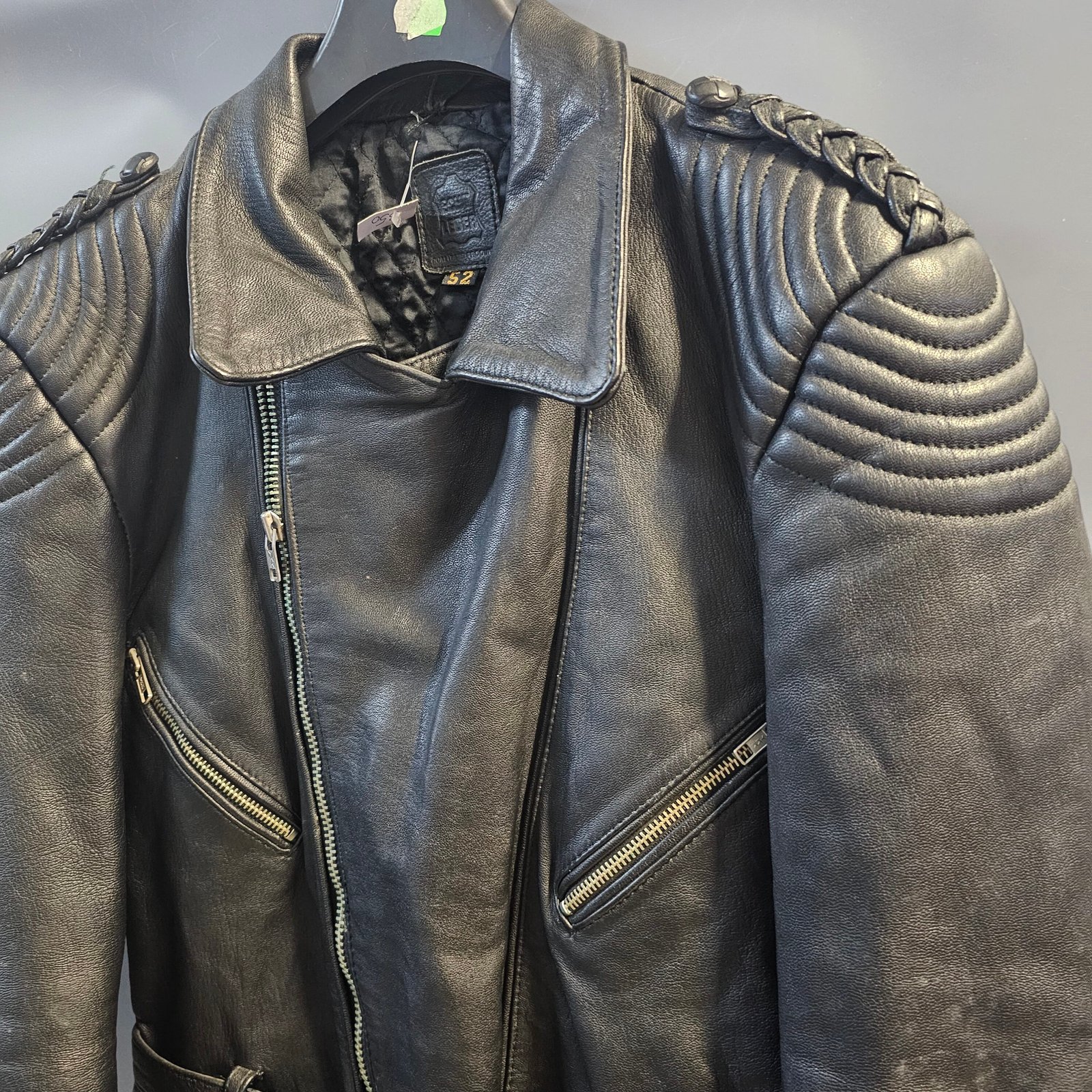 Geaca piele dama M-L GPI0024 2 Geaca piele dama M-L GPI0024 - imagine 2