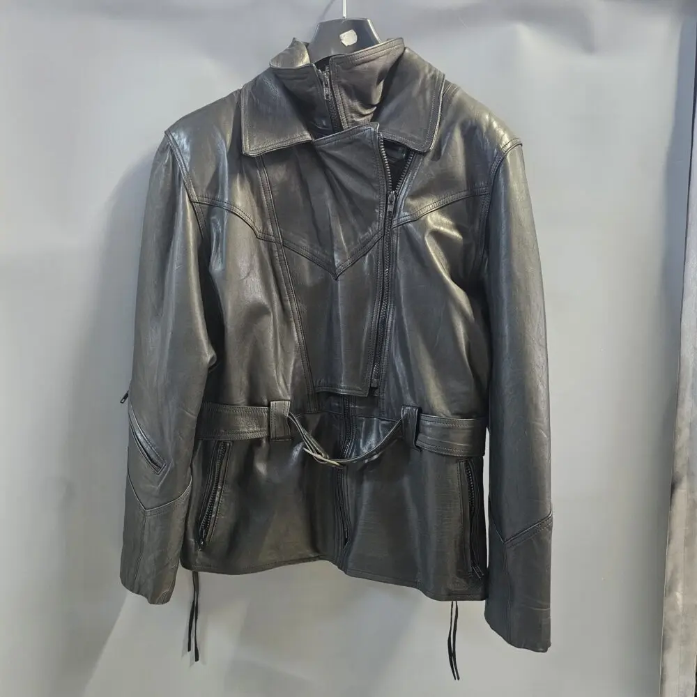 Geaca moto piele dama GPI0030