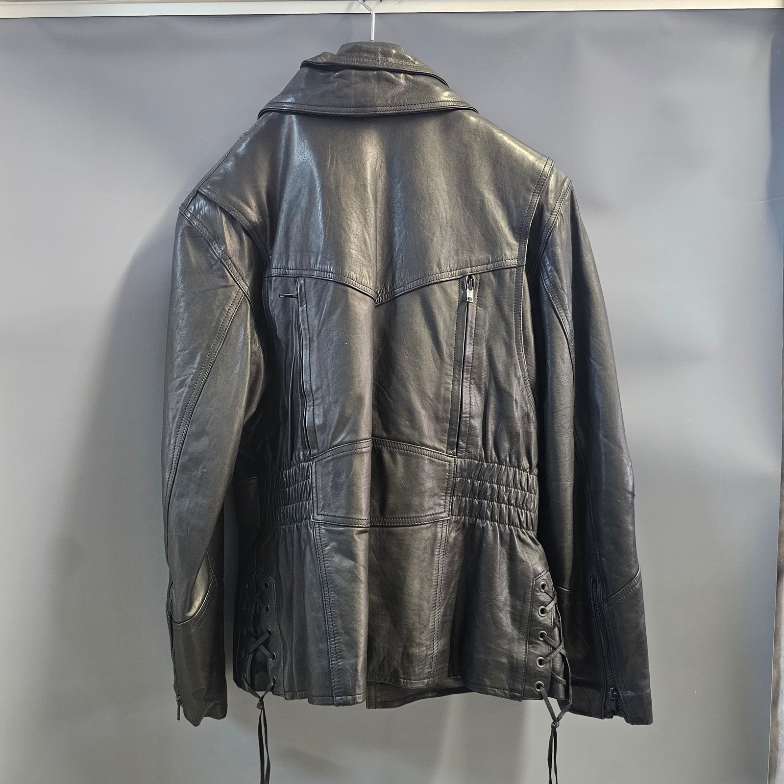 Geaca moto piele dama GPI0030 3 Geaca moto piele dama GPI0030 - imagine 3