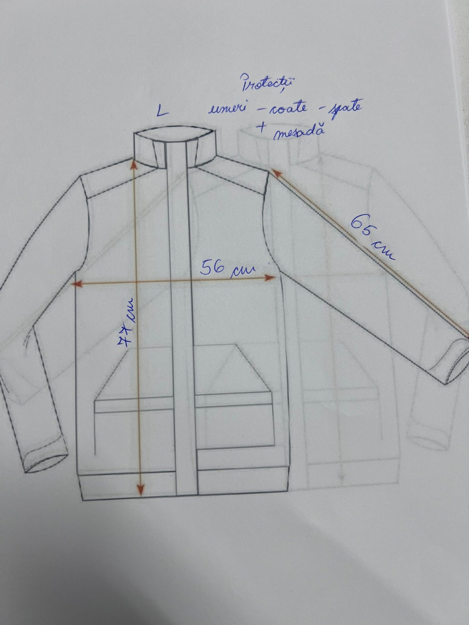 Geaca moto marimea L GTE0023 5 Geaca moto marimea L GTE0023 - imagine 5