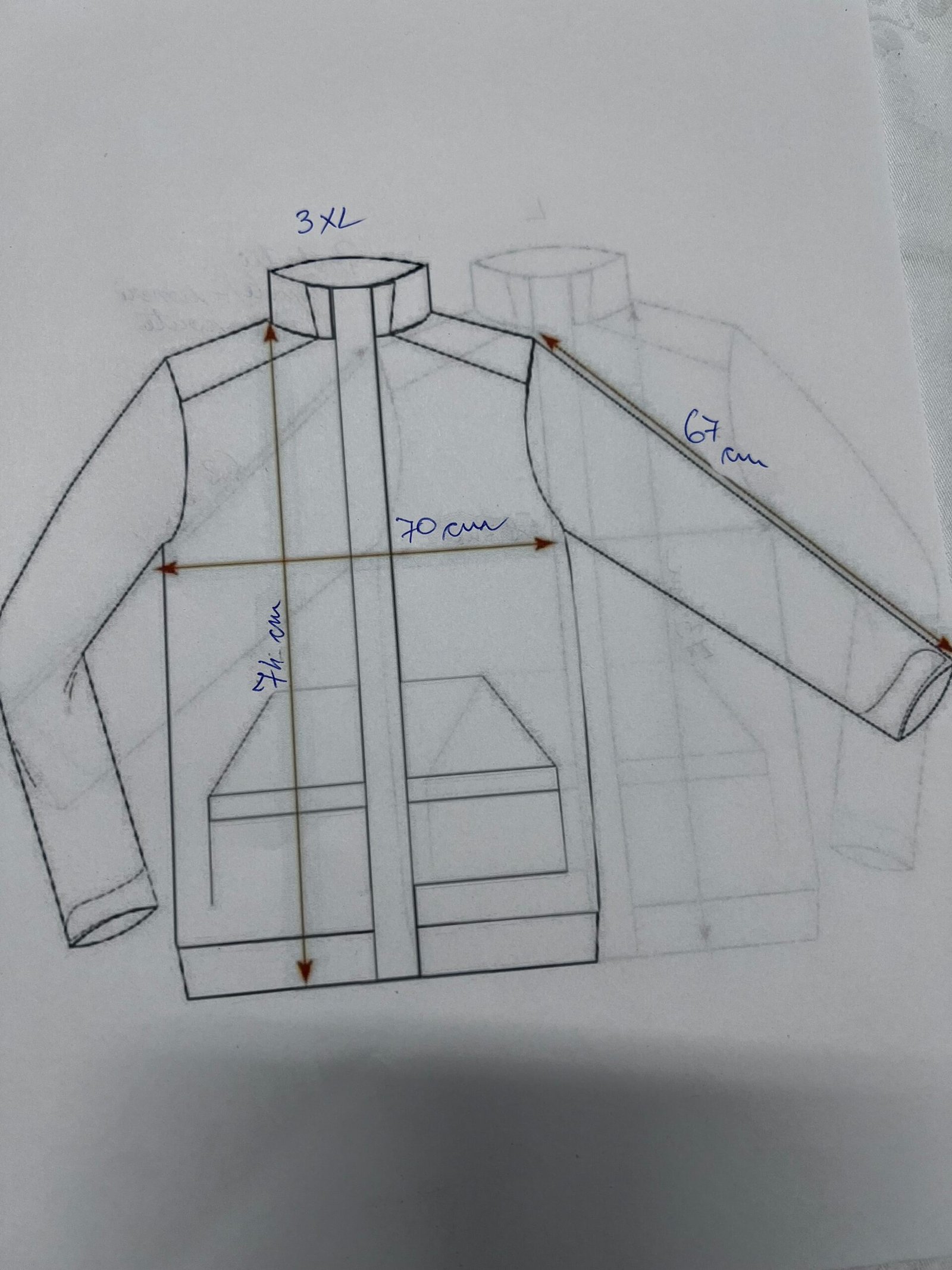 Geacă moto 3XL GTE0030 5 Geacă moto 3XL GTE0030 - imagine 5