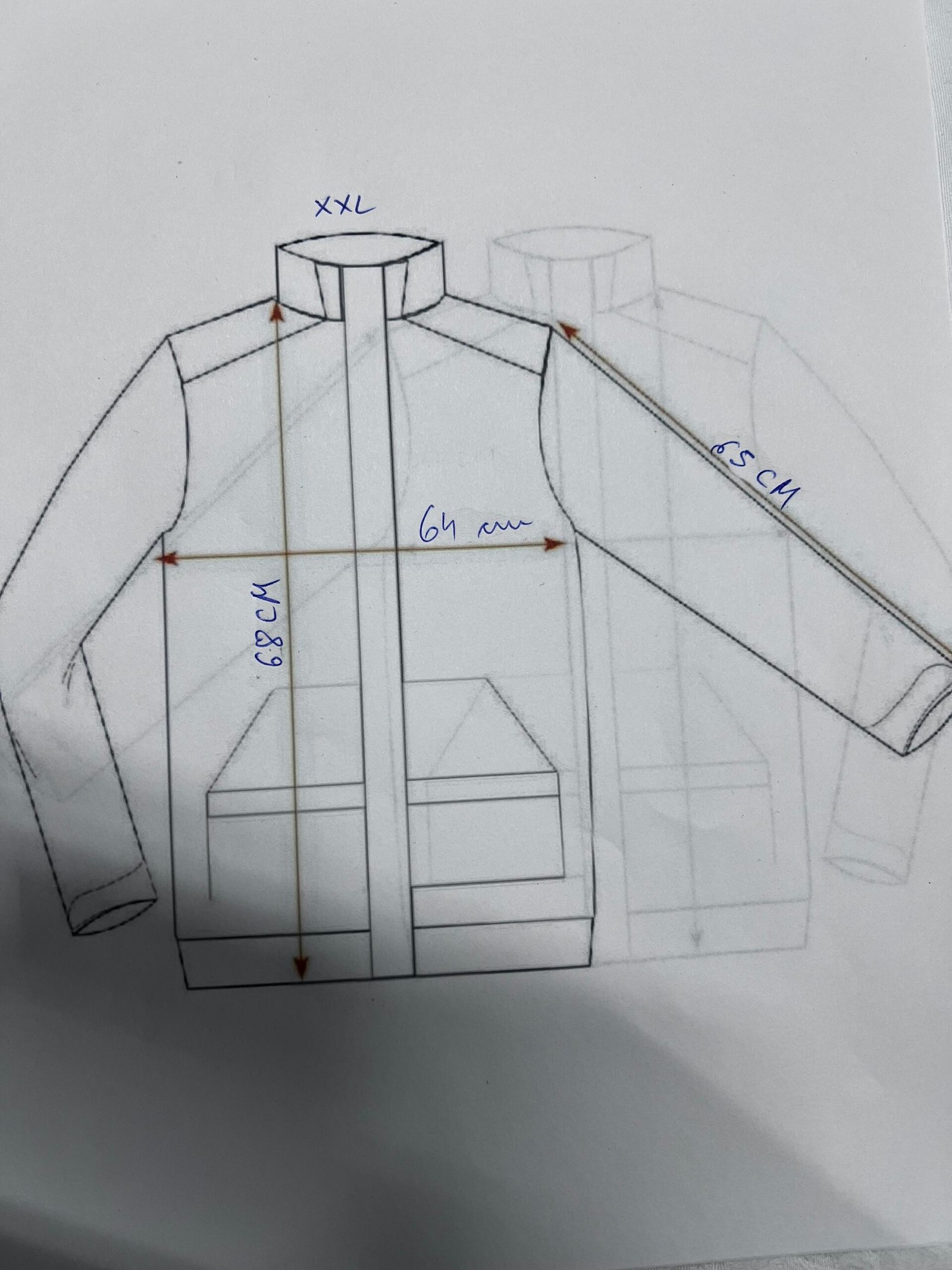 Geacă moto mărimea XXL GTE0043 4 Geacă moto mărimea XXL GTE0043 - imagine 4