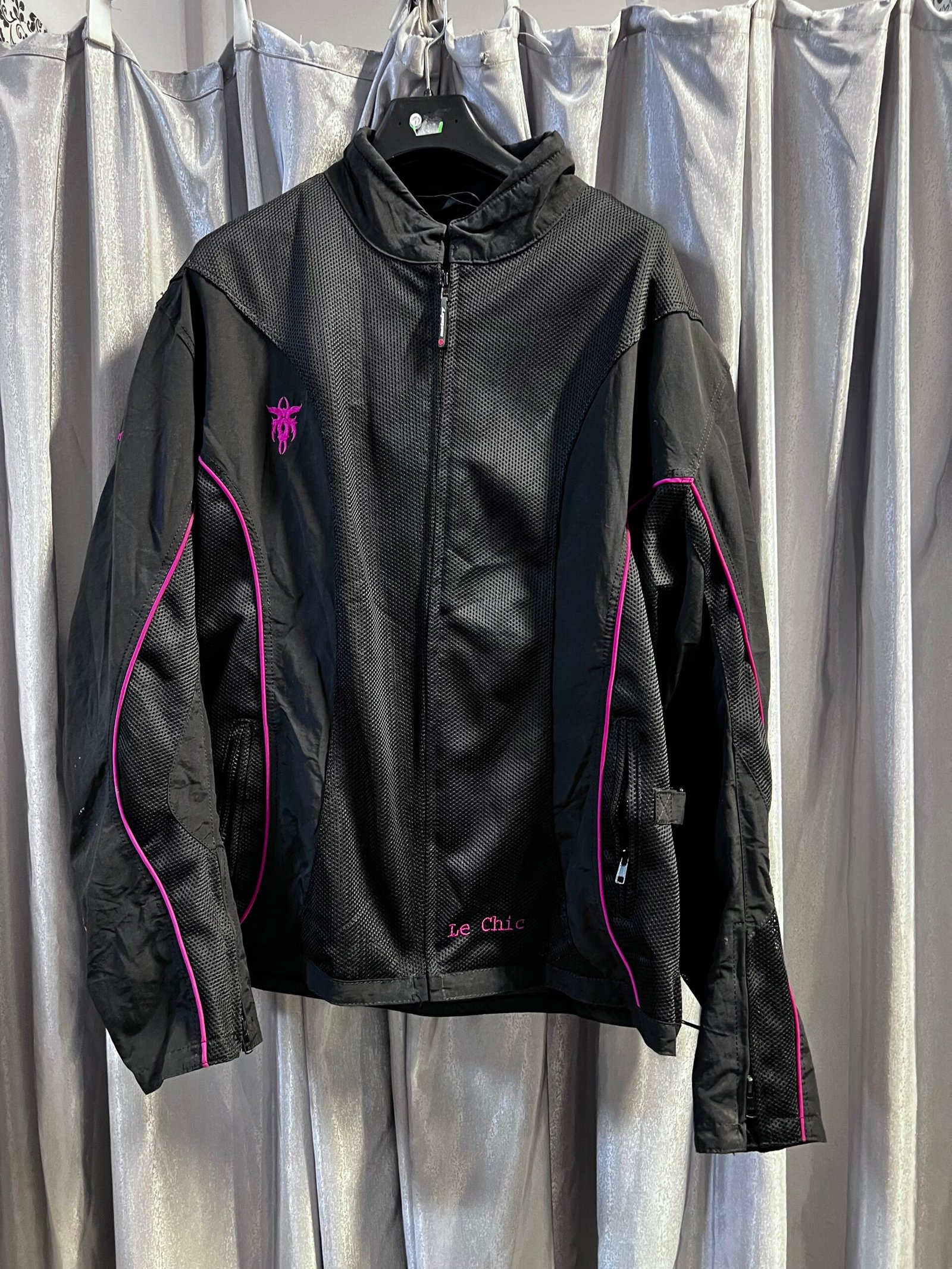 Geacă moto de vară damă 4XL GTE0106 2 Geacă moto de vară damă 4XL GTE0106 - imagine 2