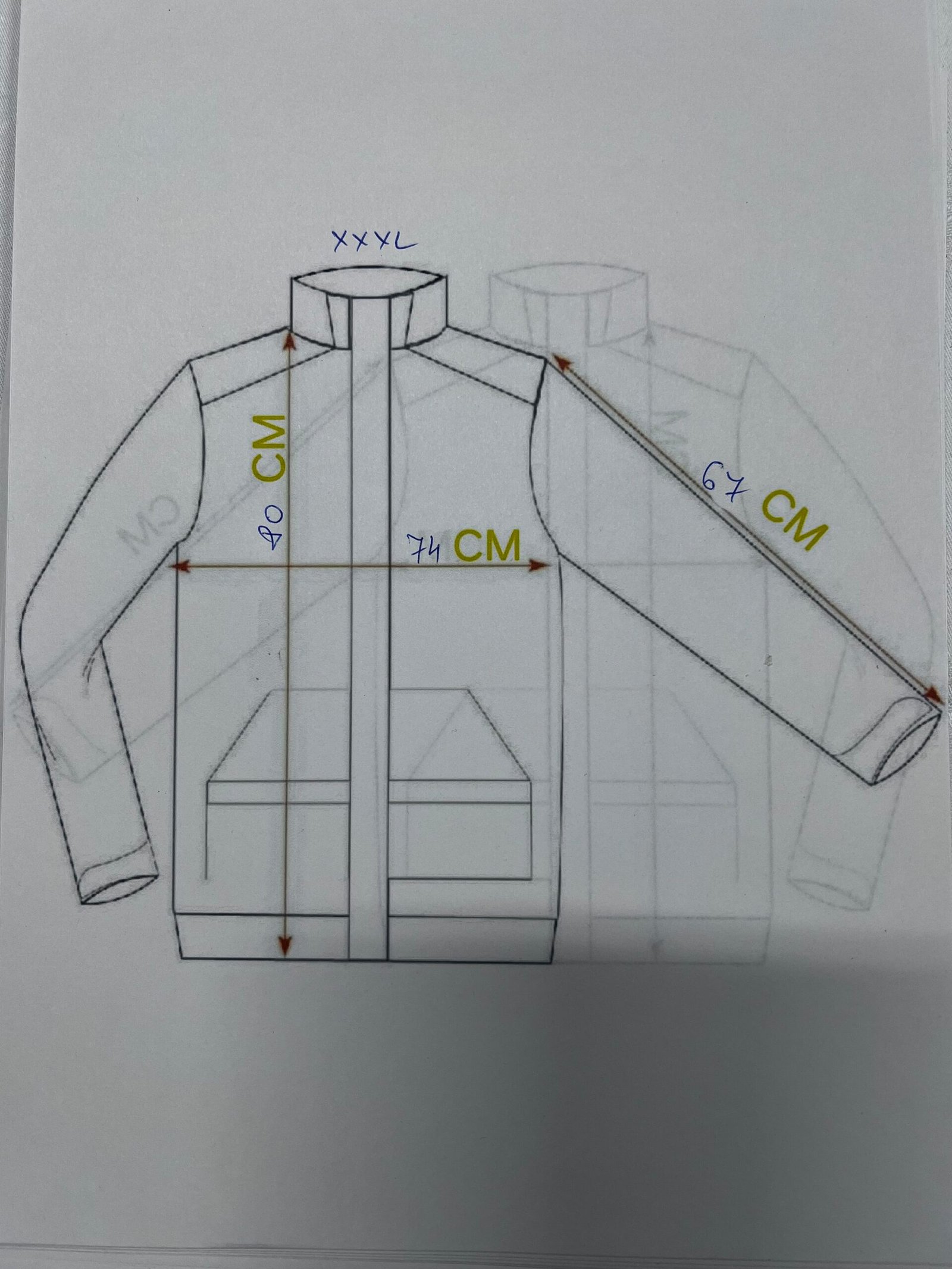 Geacă moto 3XL GTE0116 5 Geacă moto 3XL GTE0116 - imagine 5