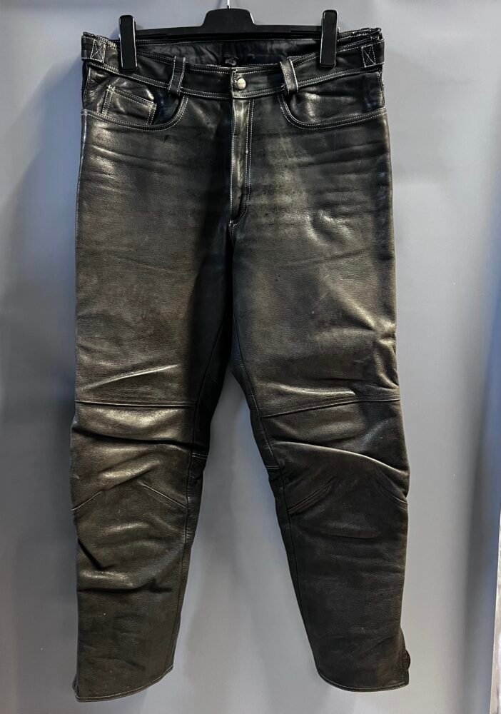 Pantaloni piele moto XXL  PPI0018