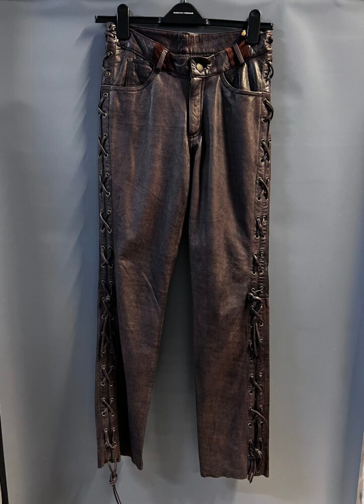 Pantaloni piele mărimea XS PPI0020 2 Pantaloni piele mărimea XS PPI0020 - imagine 2