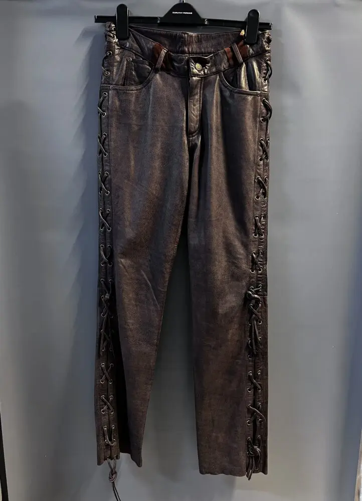 Pantaloni piele mărimea XS PPI0020