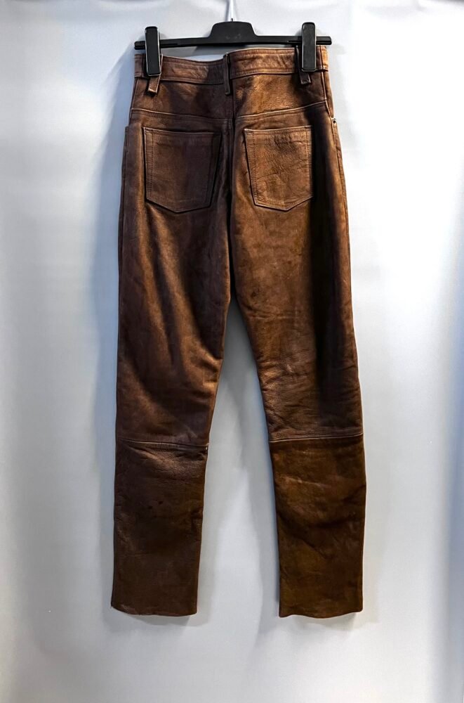 Pantaloni piele mărimea 30 PPI0024 3 Pantaloni piele mărimea 30 PPI0024 - imagine 3