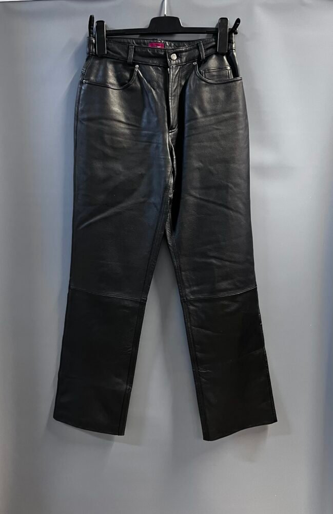 Pantaloni piele mărimea 38 PPI0028 2 Pantaloni piele mărimea 38 PPI0028 - imagine 2