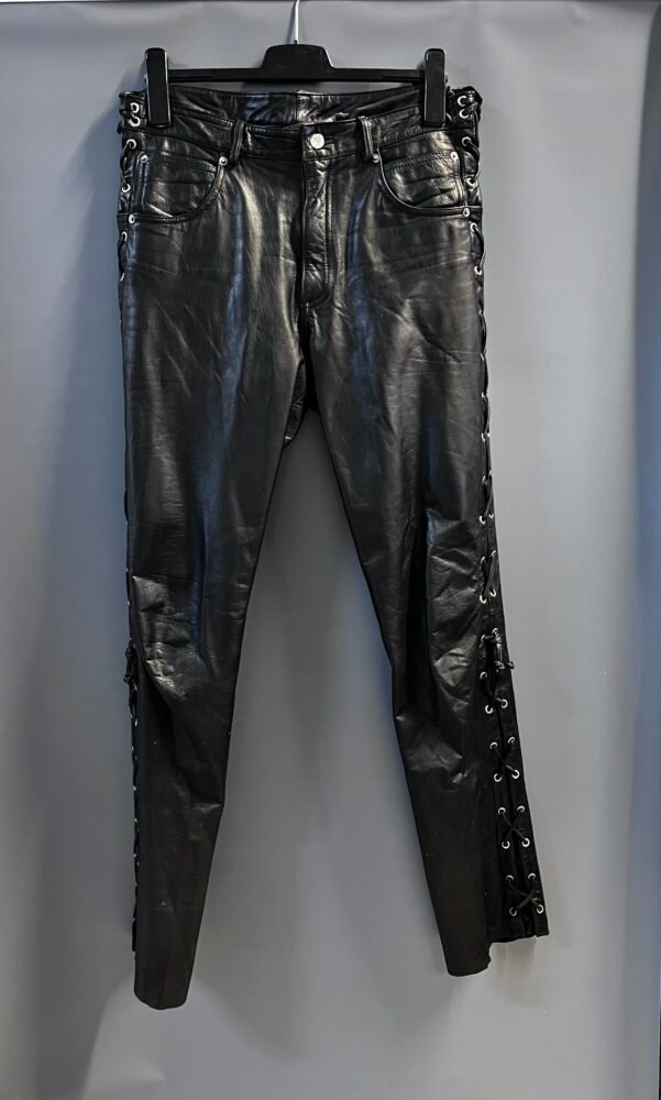 Pantaloni piele mărimea 34 PPI0037 2 Pantaloni piele mărimea 34 PPI0037 - imagine 2