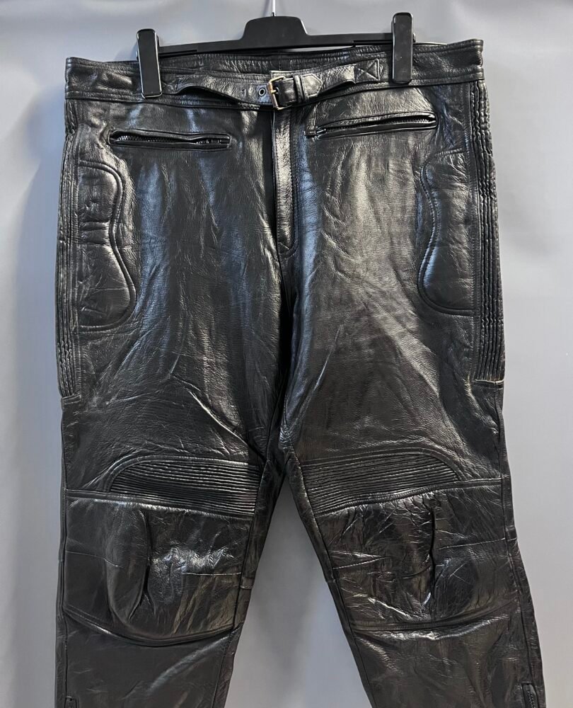 Pantaloni piele XXL PPI0048 3 Pantaloni piele XXL PPI0048 - imagine 3