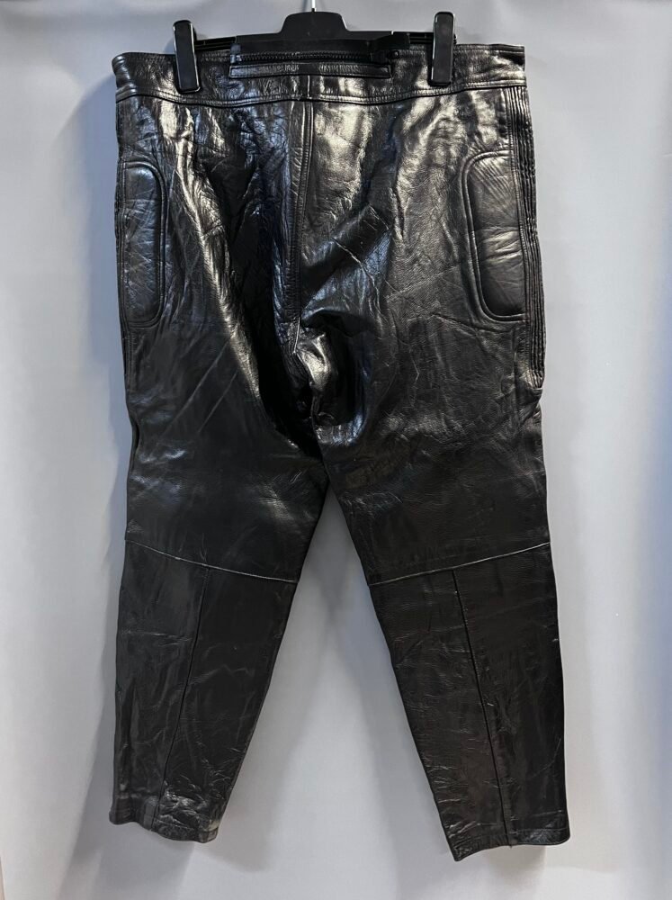 Pantaloni piele XXL PPI0048 4 Pantaloni piele XXL PPI0048 - imagine 4