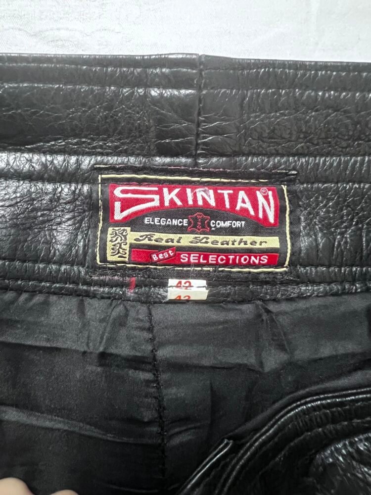 Pantaloni piele XXL PPI0048 5 Pantaloni piele XXL PPI0048 - imagine 5