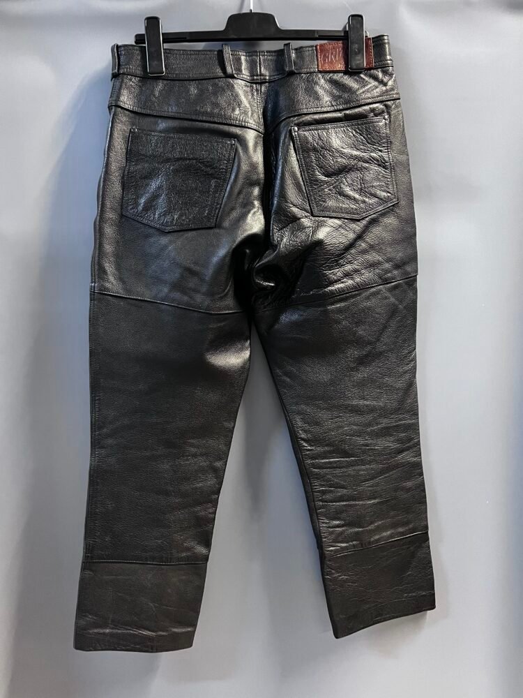 Pantaloni piele mărimea L PPI0052 5 Pantaloni piele mărimea L PPI0052 - imagine 5