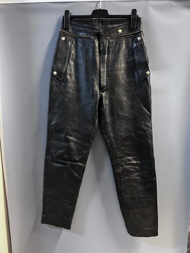 Pantaloni piele mărimea M PPI0055 2 Pantaloni piele mărimea M PPI0055 - imagine 2