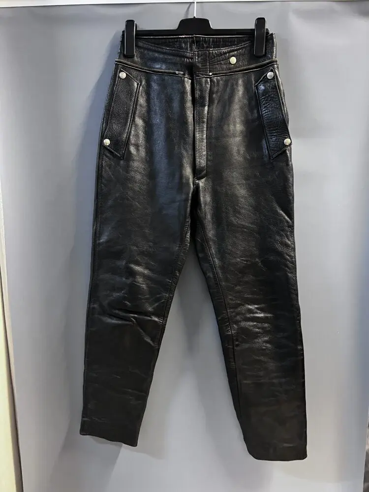 Pantaloni piele mărimea M PPI0055 2 Pantaloni piele mărimea M PPI0055 - imagine 2