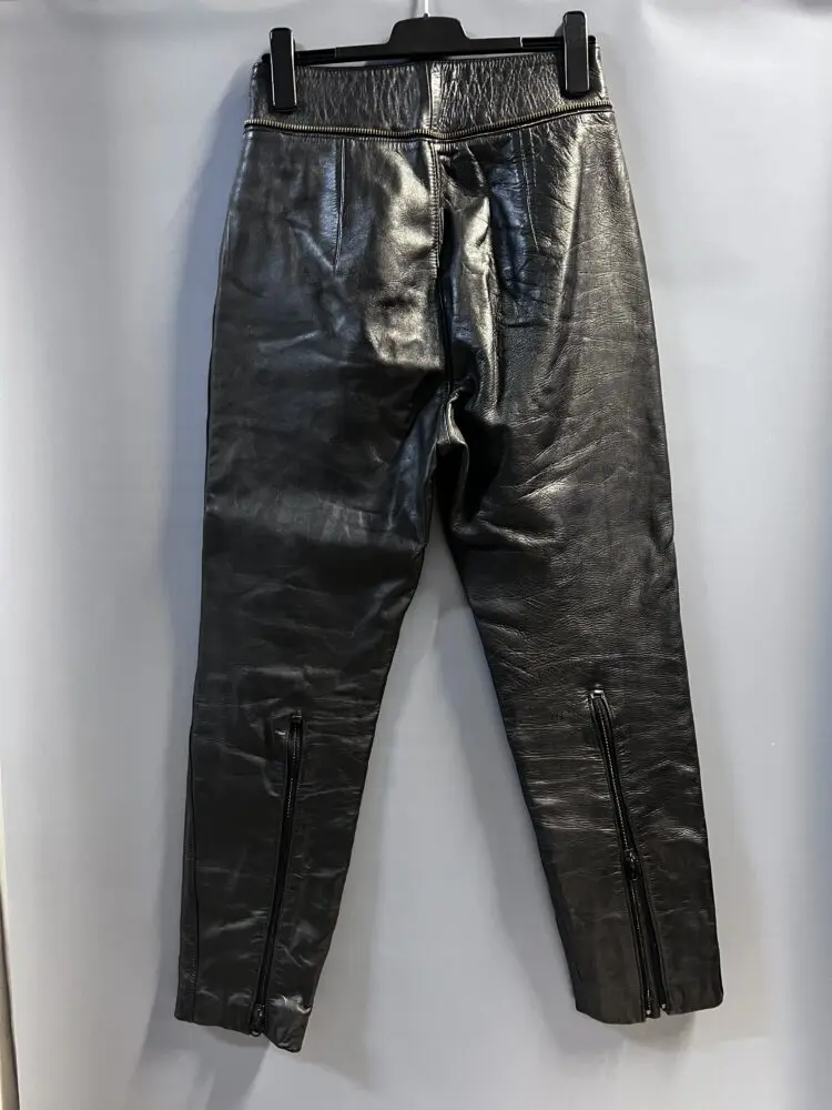 Pantaloni piele mărimea M PPI0055 4 Pantaloni piele mărimea M PPI0055 - imagine 4