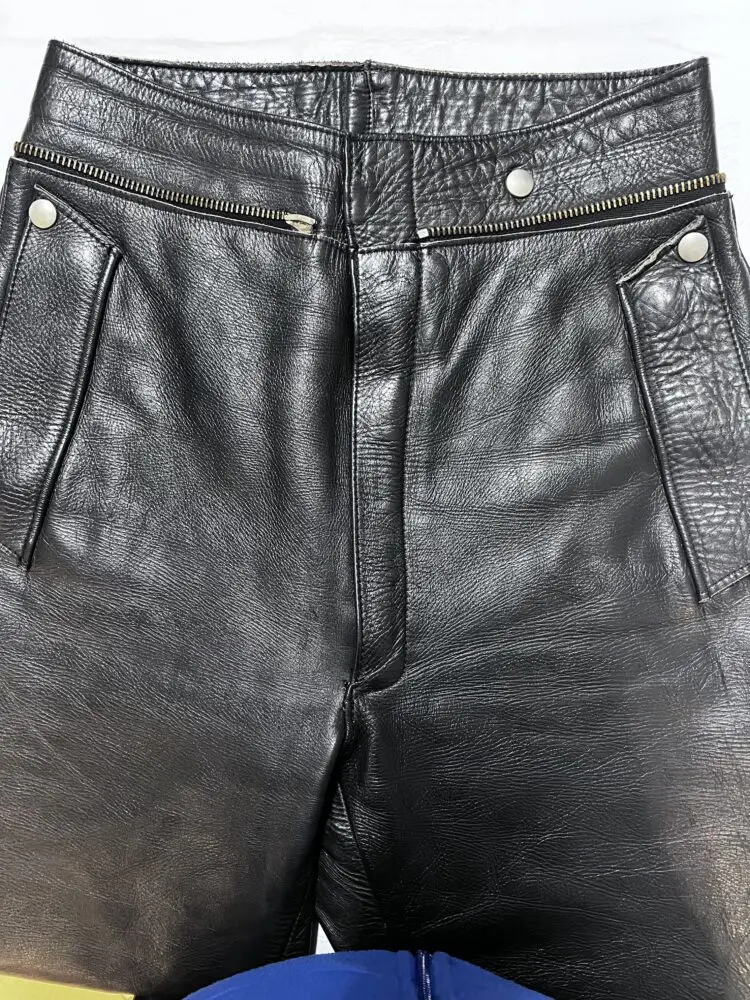 Pantaloni piele mărimea M PPI0055 5 Pantaloni piele mărimea M PPI0055 - imagine 5