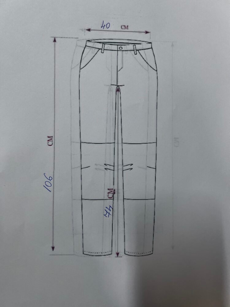 Pantaloni piele mărimea M PPI0055 6 Pantaloni piele mărimea M PPI0055 - imagine 6