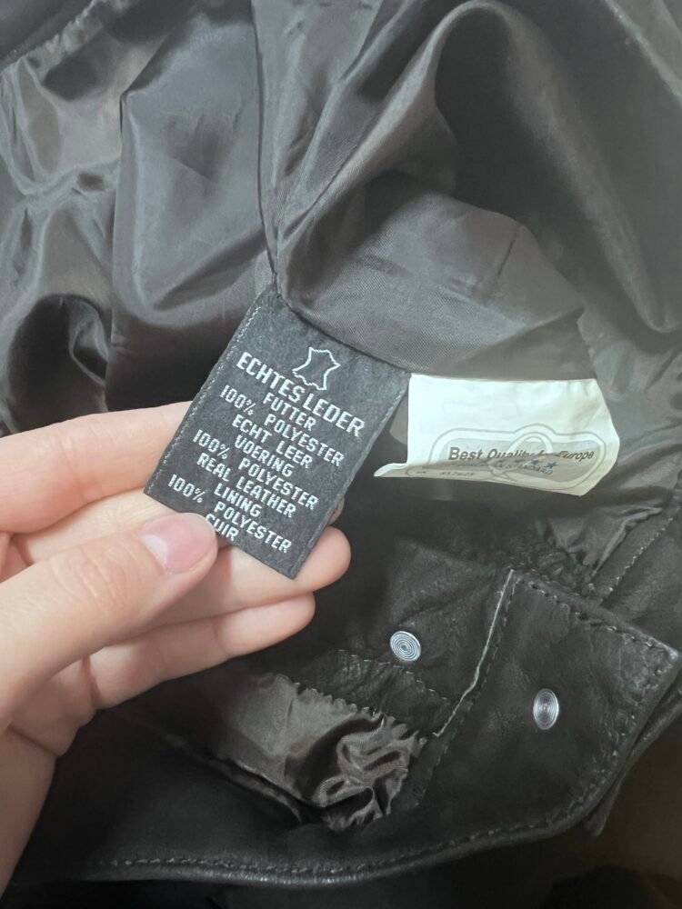 Pantaloni piele L-XL PPI0057 4 Pantaloni piele L-XL PPI0057 - imagine 4