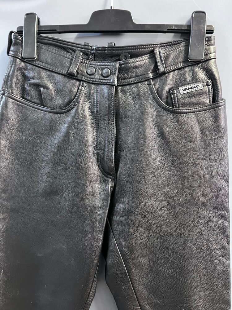 Pantaloni piele Vanucci M PPI0065 4 Pantaloni piele Vanucci M PPI0065 - imagine 4