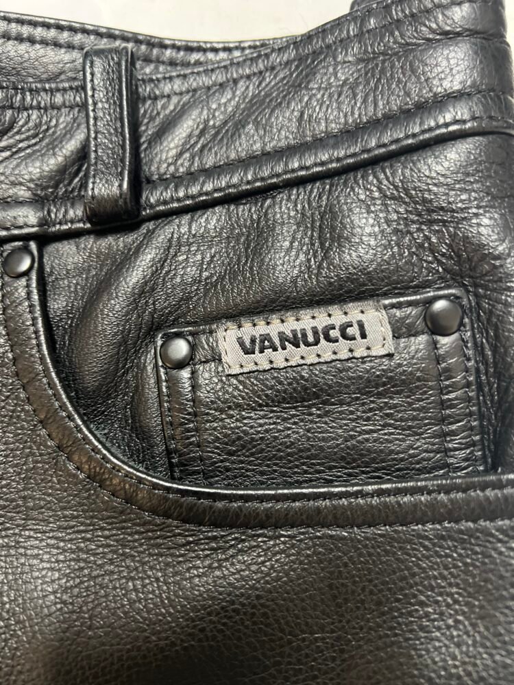 Pantaloni piele Vanucci M PPI0065 7 Pantaloni piele Vanucci M PPI0065 - imagine 7