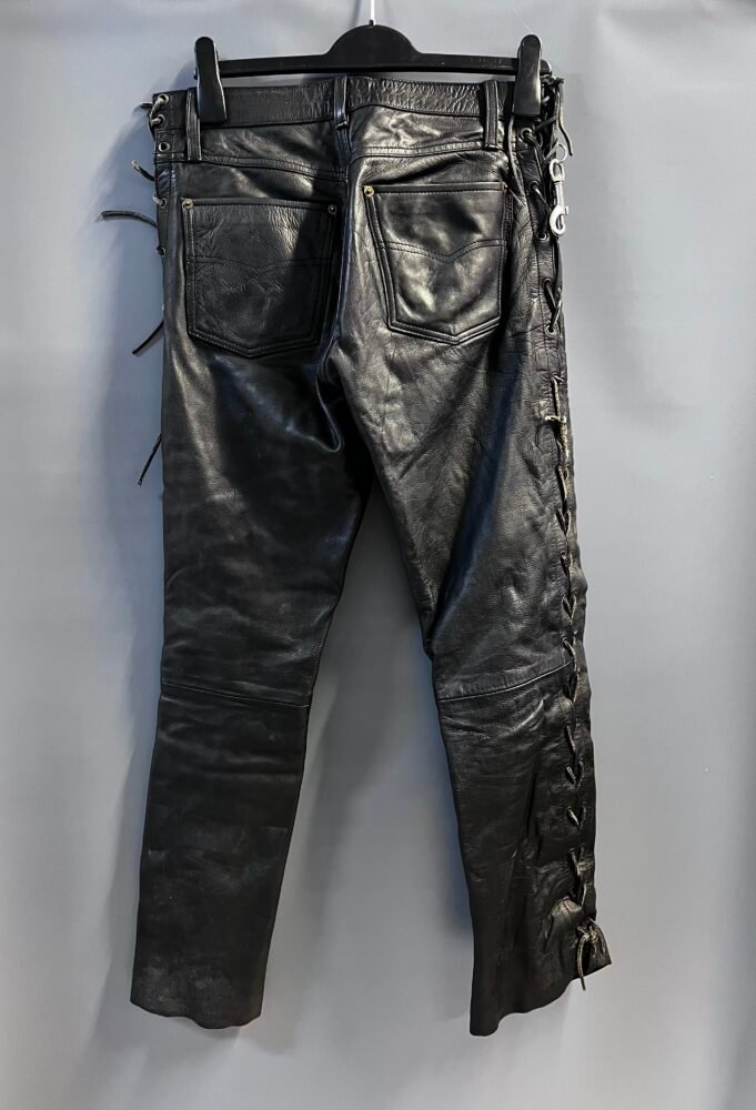 Pantaloni piele mărimea 30 PPI0080 3 Pantaloni piele mărimea 30 PPI0080 - imagine 3