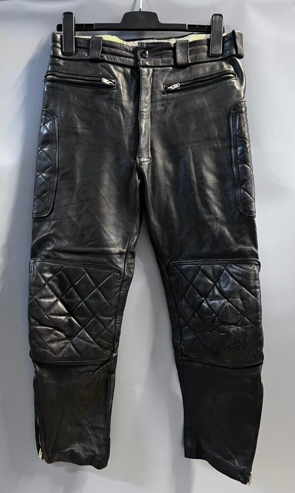 Pantaloni piele mărimea M PPI0084 2 Pantaloni piele mărimea M PPI0084 - imagine 2