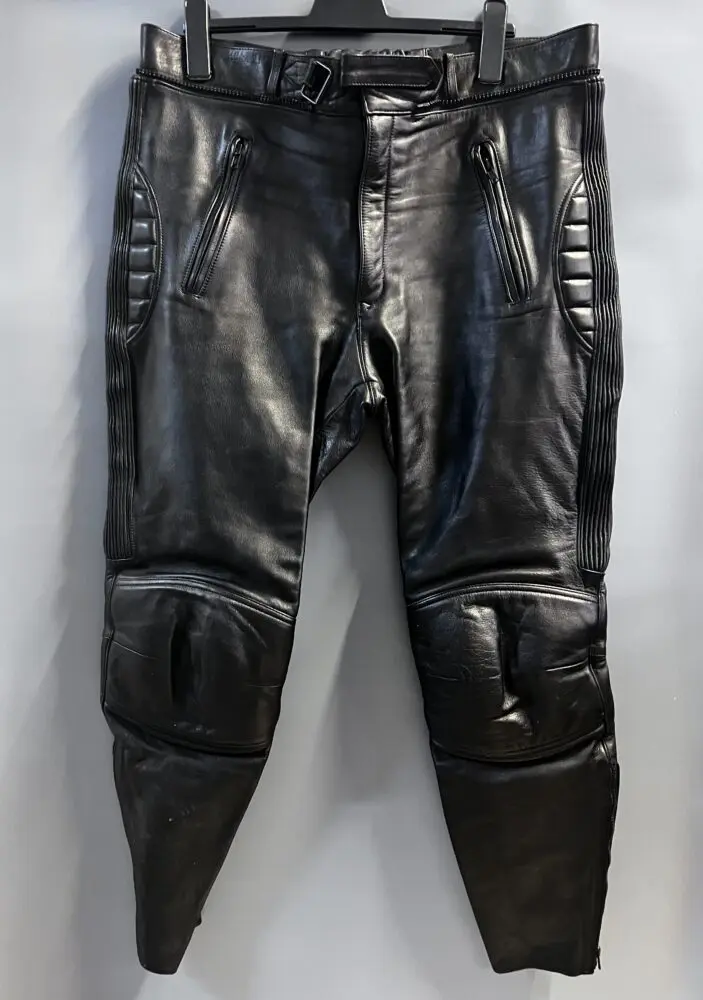 Pantaloni piele mărimea 58 PPI0086 - imagine 2