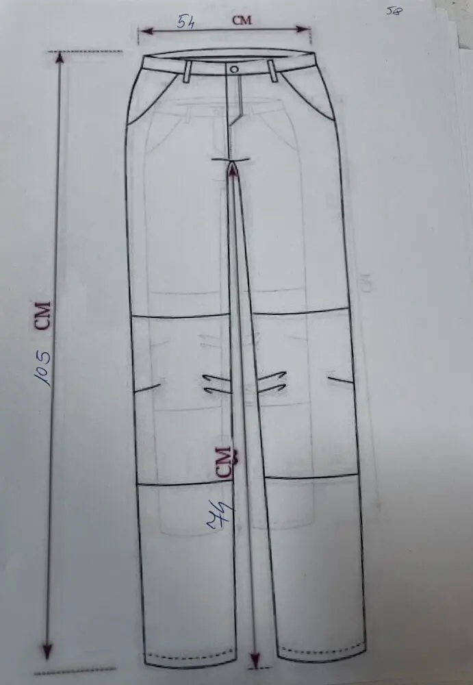 Pantaloni piele mărimea 58 PPI0086 - imagine 5
