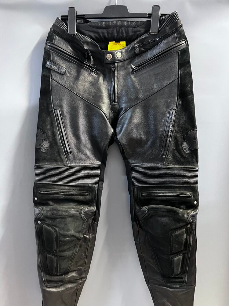 Pantaloni piele mărimea 50 PPI0089 2 Pantaloni piele mărimea 50 PPI0089 - imagine 2