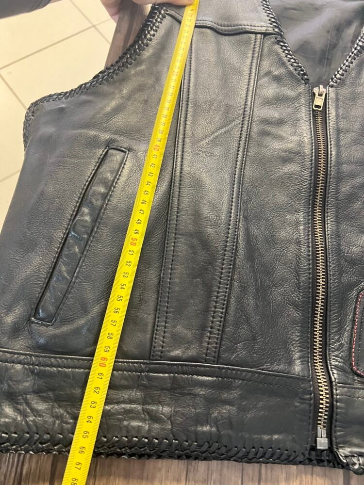 Vestă piele 2 XL VES0007 6 Vestă piele 2 XL VES0007 - imagine 6