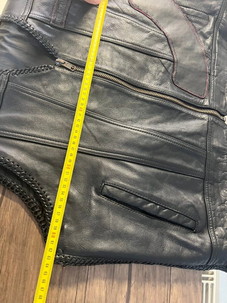 Vestă piele 2 XL VES0007 7 Vestă piele 2 XL VES0007 - imagine 7