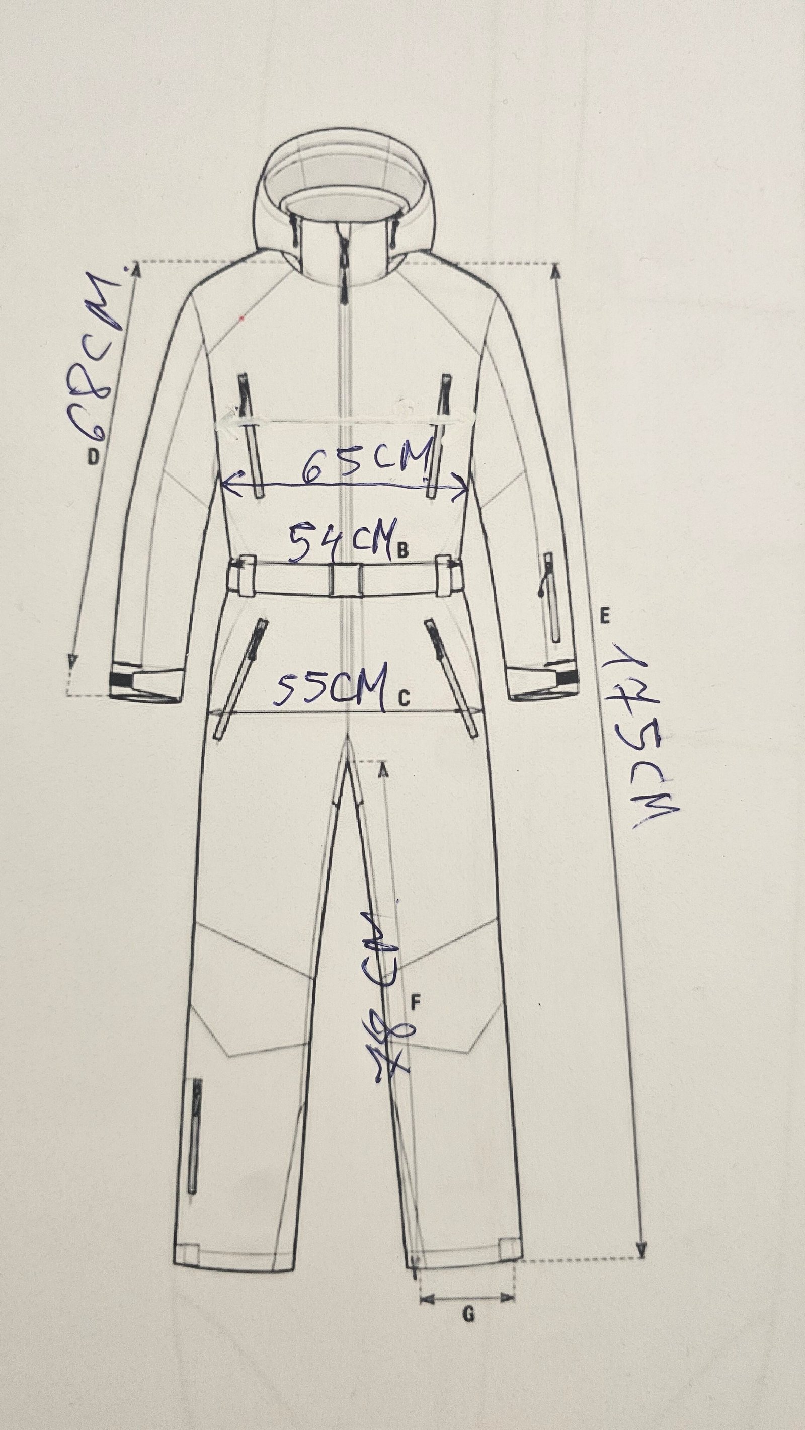 Combinezon kart marimea XL-XXL OMP CKA0001 5 Combinezon kart marimea XL-XXL OMP CKA0001 - imagine 5