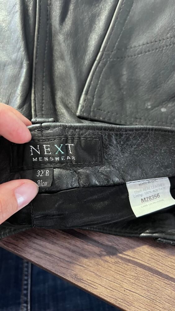 Pantaloni piele mărimea 32 PPI0120 6 Pantaloni piele mărimea 32 PPI0120 - imagine 6