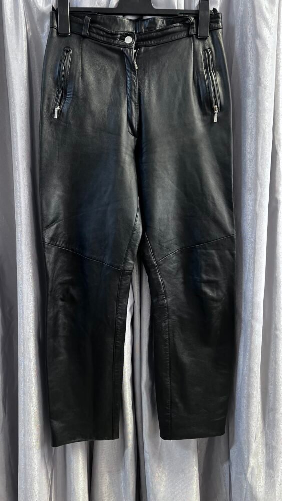 Pantaloni piele mărimea 40 PPI0130 3 Pantaloni piele mărimea 40 PPI0130 - imagine 3