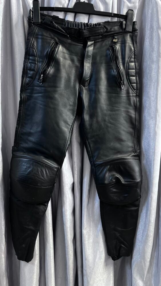 Pantaloni piele Louis mărimea 52 PPI0129 2 Pantaloni piele Louis mărimea 52 PPI0129 - imagine 2