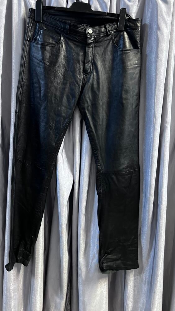 Pantaloni piele talie 44 PPI0141