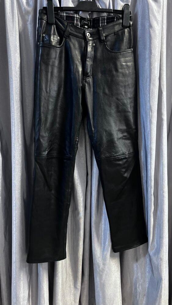 Pantaloni piele mărimea 48-M PPI0138 3 Pantaloni piele mărimea 48-M PPI0138 - imagine 3