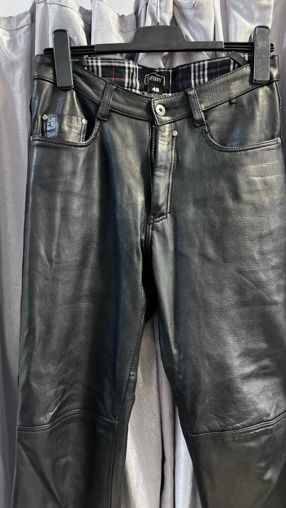 Pantaloni piele mărimea 48-M PPI0138 4 Pantaloni piele mărimea 48-M PPI0138 - imagine 4