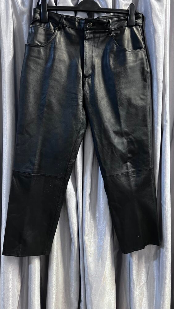 Pantaloni piele talie 44 PPI0137