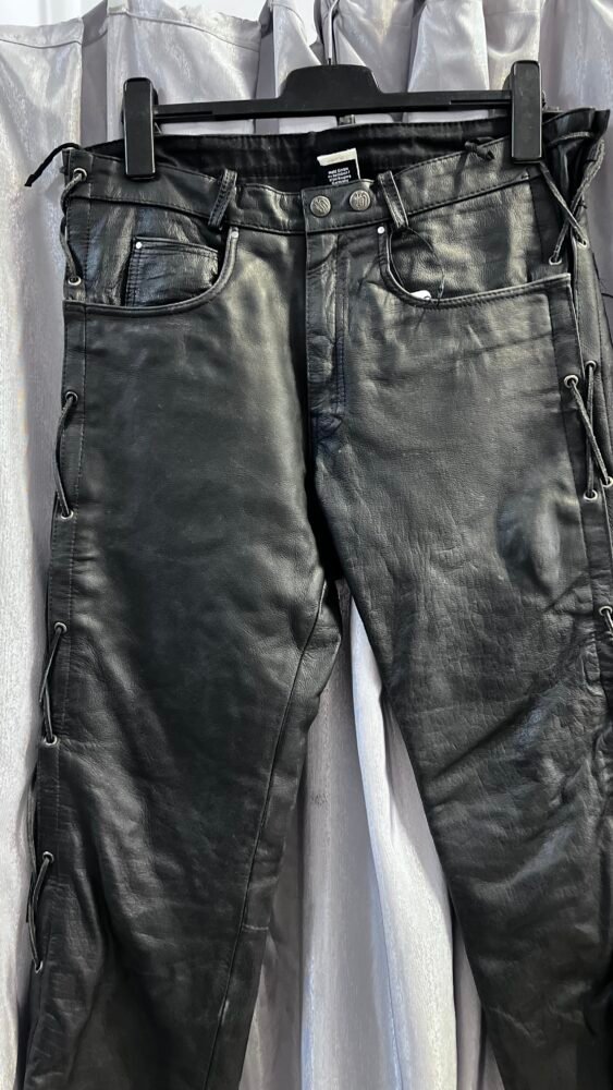 Pantaloni piele mărimea 50 PPI0142 5 Pantaloni piele mărimea 50 PPI0142 - imagine 5