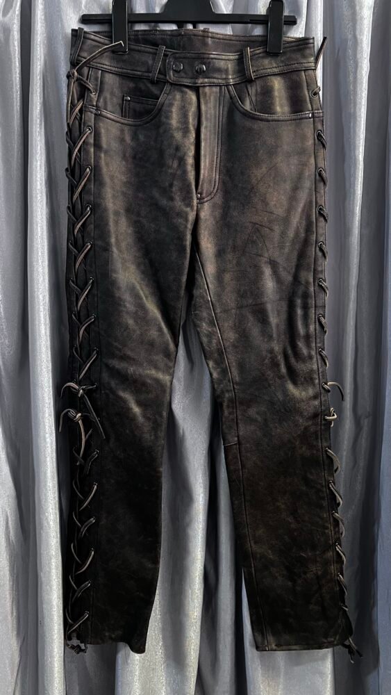 Pantaloni piele M PPI0150 3 Pantaloni piele M PPI0150 - imagine 3