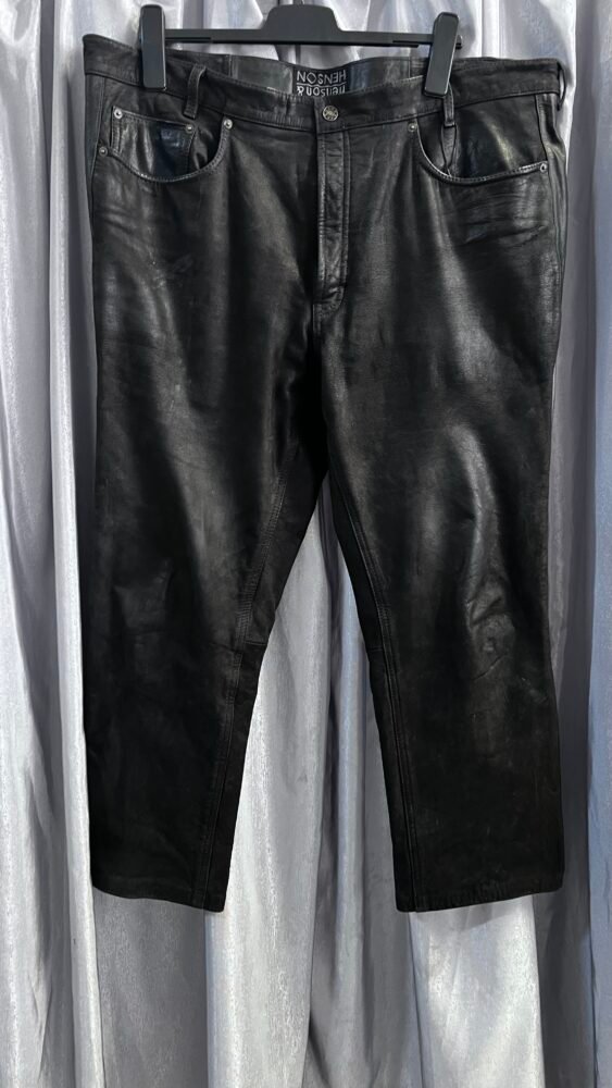 Pantaloni piele L-XL PPI0156 2 Pantaloni piele L-XL PPI0156 - imagine 2