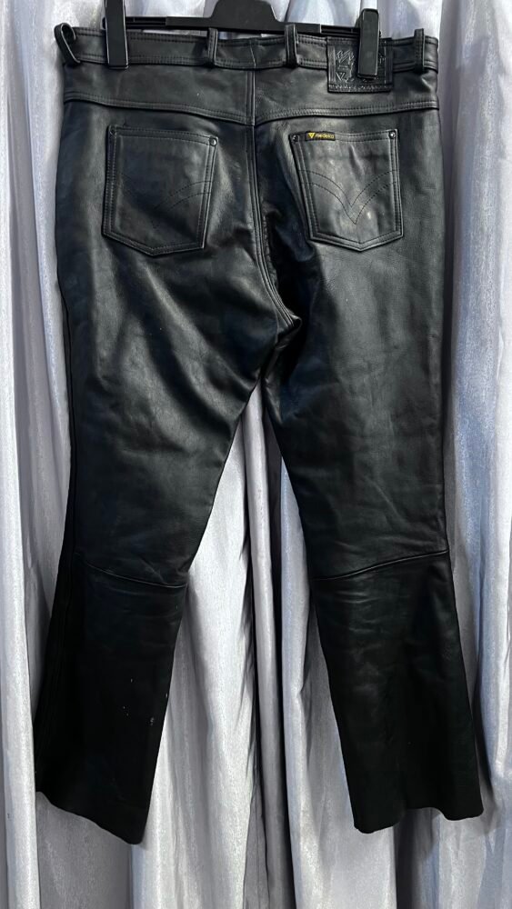Pantaloni piele L-XL PPI0156 5 Pantaloni piele L-XL PPI0156 - imagine 5