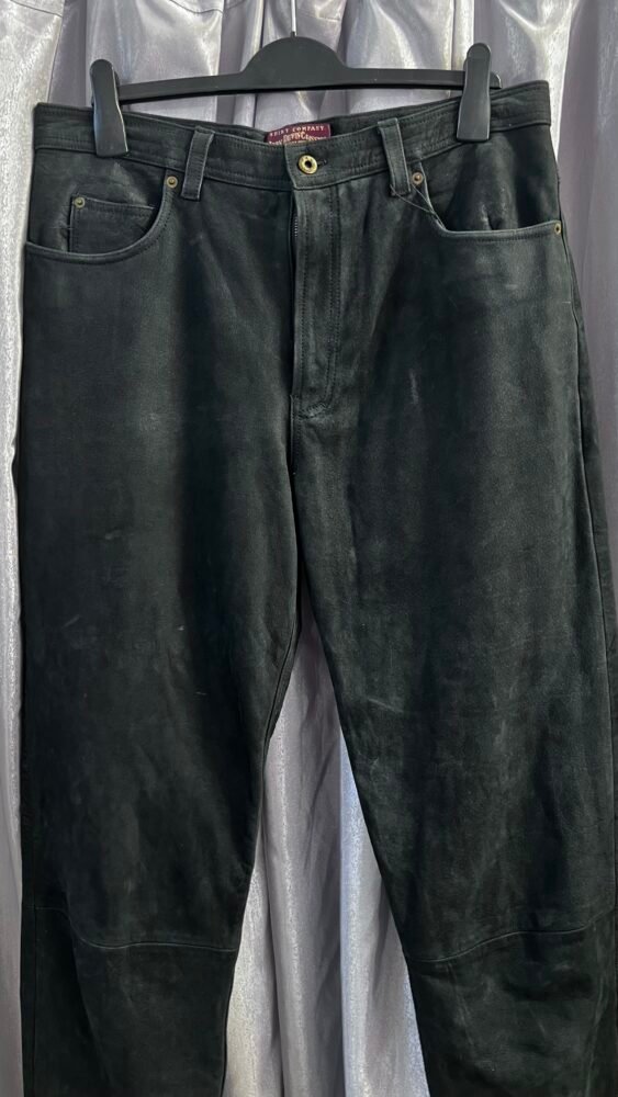 Pantaloni piele L-XL PPI0155 3 Pantaloni piele L-XL PPI0155 - imagine 3